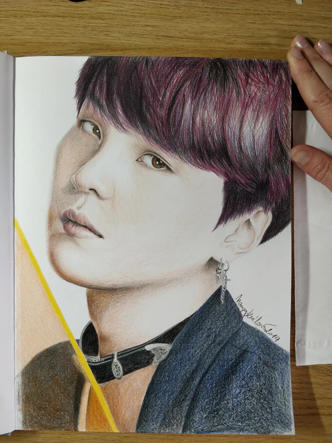 Suga Portrait from BTS