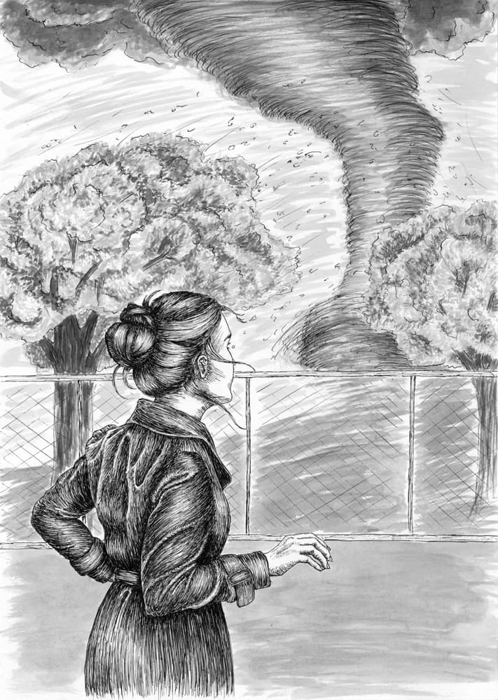 Tornádo (Ilustrace Strážci Času – Pouto)